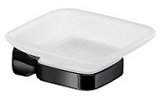 Мыльница Gedy Stelvio ST11(14) чёрный матовый