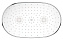 Верхний душ GROHE Rainshower SmartControl 360 Mono 26450LS0 белый/хром
