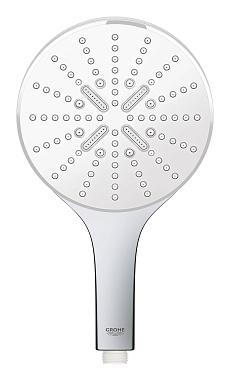 Ручной душ GROHE Rainshower SmartActive 26554LS0 белый/хром