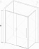 Угловое ограждение RGW Stilvoll 32324271-014 SV-42 195х70см стекло прозрачное