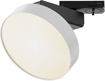 Трековый светильник Maytoni Zon TR043-1-12W3K-W 12Вт LED белый для однофазного трека