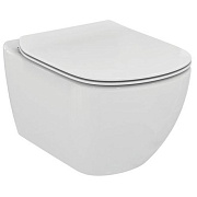 Унитаз подвесной IDEAL STANDARD Tesi AquaBlade T007901 безободковый без сиденья