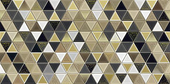Декор ALMA CERAMICA Golden DWU09GLD238 золотой 24,9х50см 0,996кв.м.