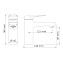 Смеситель для раковины WASSERKRAFT Glan 6603 чёрный