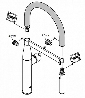 Излив GROHE 30321XC0