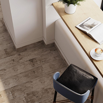 Матовый керамогранит KERAMA MARAZZI Антик Вуд DL750600R серый 20х160см 0,96кв.м.