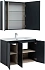 Мебель для ванной AQUANET Алвита New 273986 серый