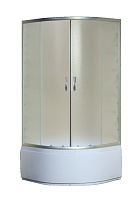 Угловое ограждение Loranto CS-8010S 80*80*195 195х80см стекло матовое