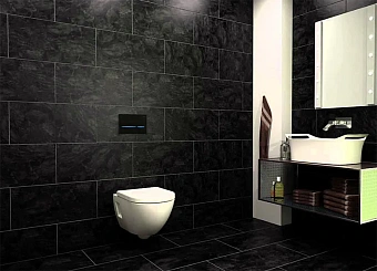 Панель смыва GEBERIT Sigma 80 116.090.SG.1 чёрный