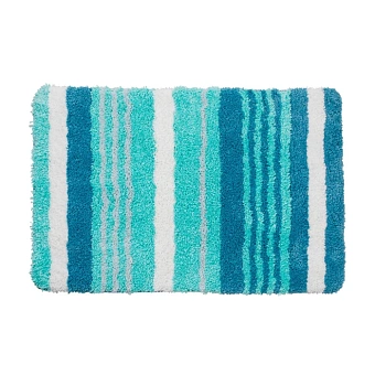 Коврик для ванной IDDIS Blue horizon 301M690i12 60х90см бирюзовый
