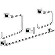 Набор аксессуаров для ванной GROHE Essentials 40778001 хром 4 предметов