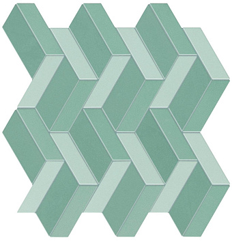 Керамическая мозаика Atlas Concord Италия Prism A40B Moss Wiggle 30,6х32,4см 0,59кв.м.