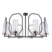 Люстра потолочная Arte Lamp CELAENO A7004PL-8BK 60Вт 8 лампочек E14