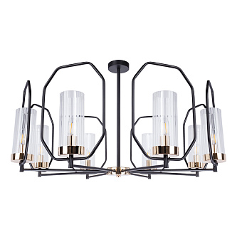 Люстра потолочная Arte Lamp CELAENO A7004PL-8BK 60Вт 8 лампочек E14