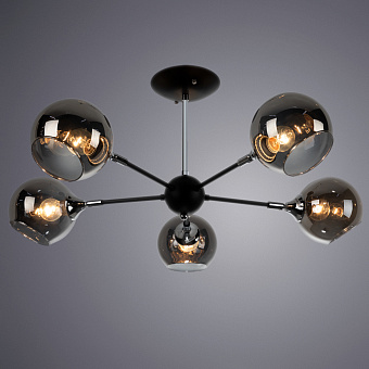 Люстра потолочная Arte Lamp LAGOS A2708PL-5BK 60Вт 5 лампочек E27