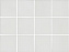 Керамическая мозаика KERAMA MARAZZI Агуста 1332 белый натуральный 9,8х9,8см 0,96кв.м.