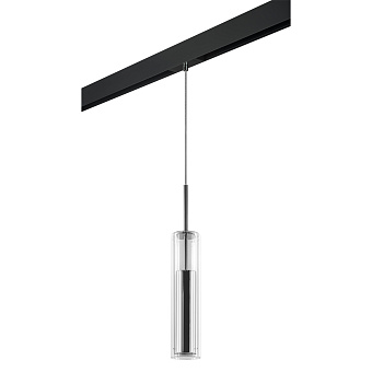 Трековый светильник Lightstar Cilino PRO756014 40Вт GU10 прозрачный для однофазного трека