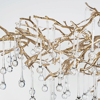 Люстра подвесная Loft It Bijout 10067/1500 GD 75Вт 15 лампочек G9