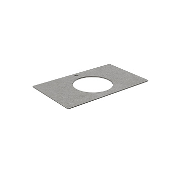 Столешница KERAMA MARAZZI Plaza Modern PL5.DL500900R\80 Керамогранит 48х79,6см Фондамента серый