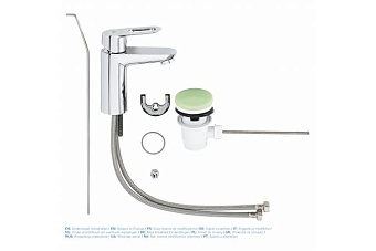 Смеситель для раковины GROHE BauLoop 23335000 хром