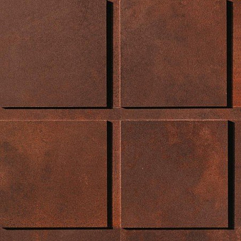 Керамическая мозаика Atlas Concord Италия Blaze A0US Corten Mosaico 3D Factory 29х29см 0,505кв.м.