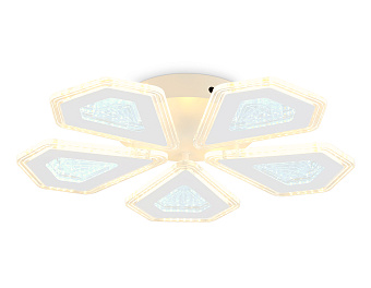 Люстра потолочная Ambrella ACRYLICA Original FA4030 96Вт 5 лампочек LED