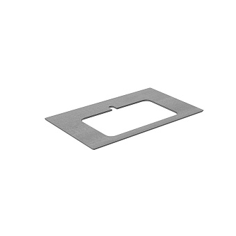 Столешница KERAMA MARAZZI Plaza Next PL2.DD500600R\80 Керамогранит 48х80см Про Дабл антрацит