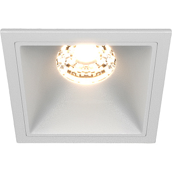 Светильник точечный встраиваемый Maytoni Alfa LED DL043-01-15W4K-SQ-W 15Вт LED