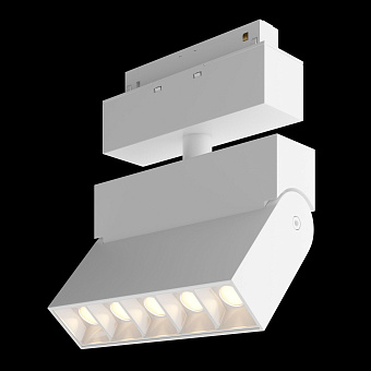 Магнитный трековый светильник Maytoni Points TR015-2-10W4K-W 11Вт LED белый