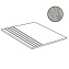 Плитка для ступеней Atlas Concord Италия MARVEL STONE ATD5 Bardiglio Grey Scalino 60х33см 0,198кв.м. полуматовая