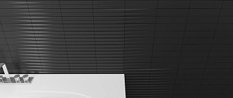 Настенная плитка WOW Stripes 108932 Transition Graphite Matt 7,5х30см 0,51кв.м. матовая
