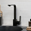 Смеситель для кухни WASSERKRAFT Abens 2007 поворотный излив чёрный