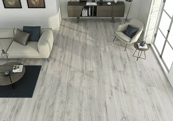 Матовый керамогранит PERONDA CERAMICAS Foresta Mumble 25351 серый 121,5х19,5см 0,95кв.м.