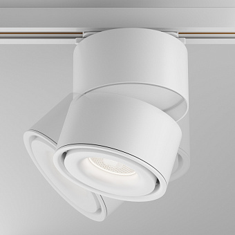 Трековый светильник Maytoni Yin TR084-1-15W4K-D-W 15Вт LED белый для однофазного трека