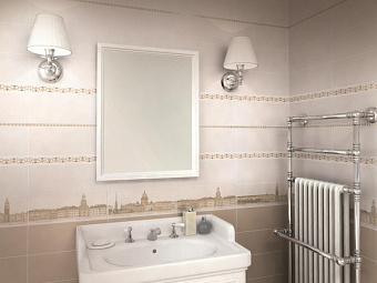 Бордюр KERAMA MARAZZI POF012 Карандаш Бисер беж 20х1,4см 0,112кв.м.