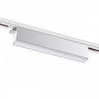 Трековый светильник Novotech ITER 358826 18Вт LED белый для однофазного трека