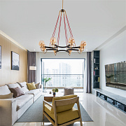 Люстра потолочная ImperiumLOFT Twinkle 208220-26 320Вт 8 лампочек G9