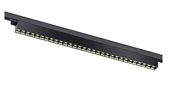 Трековый светильник Novotech ITER 358847 40Вт LED чёрный для трёхфазного трека