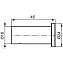 Крючок IDEAL STANDARD CONNECT N1380AA хром