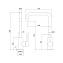 Смеситель для кухни IDDIS Kitchen Line K05STL0i05 поворотный излив сталь