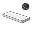 Плитка для ступеней ABK Blend PF60006987 Dots Angolare Top Dx Multiblack Ret 120х32см 0,384кв.м. матовая