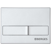 Кнопка для инсталляции BERGES NOVUM L2 матовый хром