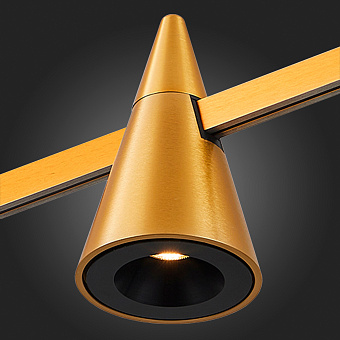 Магнитный трековый светильник ST Luce FARM ST813.206.05 5Вт LED золотистый