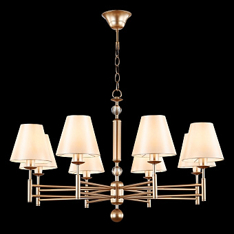 Люстра подвесная CRYSTAL LUX FLAVIO FLAVIO SP8 GOLD 480Вт 8 лампочек E14