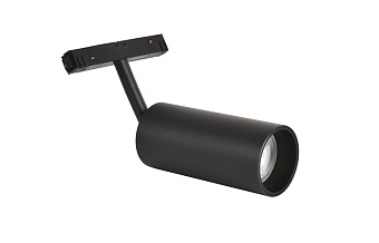 Магнитный трековый светильник CRYSTAL LUX SPACE CLT 0.33 003 12W BL 3000K 12Вт LED чёрный