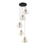 Светильник подвесной TK Lighting Diamond Gold 1781 60Вт E27