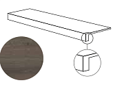 Плитка для ступеней ABK Poetry Wood PF60010351 Gradone Top Mud Nat R 120х32см 0,384кв.м. матовая