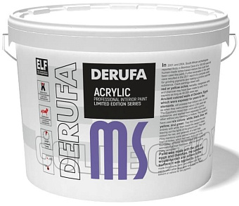 Декоративное покрытие DERUFA Структурная MS Эффект структуры 15кг