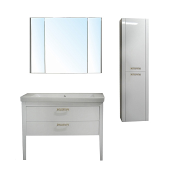Шкаф зеркальный Azario VERONA CS00060476 15х98х75см без подсветки