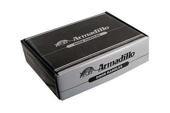 Дверная ручка нажимная ARMADILLO TRINITY SQ005-21 CP-8 20717 хром